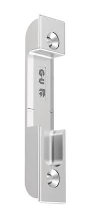 Code 093856 - Gâche bois - jeu de 4 mm - à défoncer en parement - A8/A9