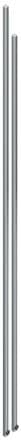 Code 096299 - Tringle aluminium en 2 x 1 250 mm