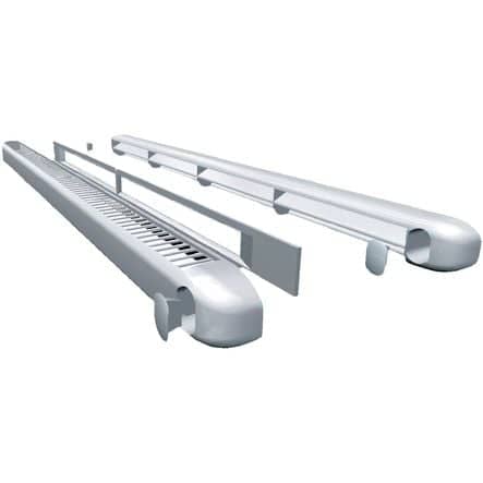 Code 101541 - Entrée d'air EAHF 15 - 22 ou 30 m3/h complète 1EAHF : Blanc