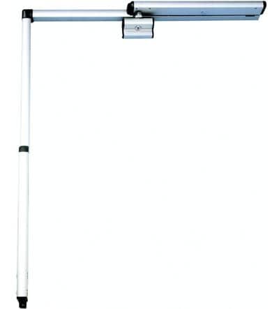 Code 101579 - Accessoires flexibles embrasure Support, guides et accoupl. plaque base - Brun
