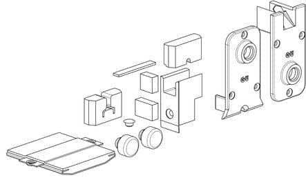 Code 101792 - Accessoires profil guidage P1786