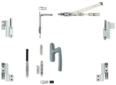 Code 110132 - 2 vantaux - compas court
