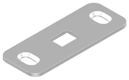 Code 111202 - Gâche basse inox
