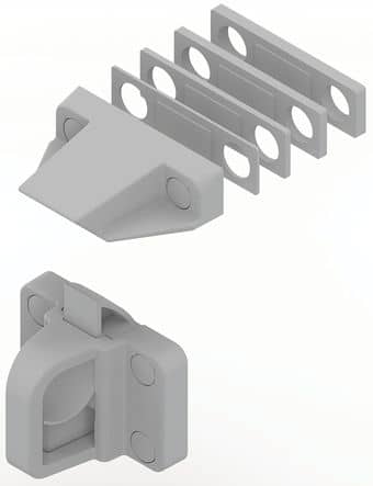 Code 111440 - Loqueteau pour châssis PVC