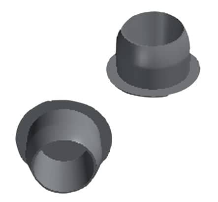 Code 111524 - Bouchon plastique affleurant