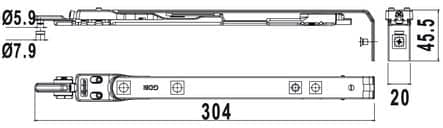 Code 115052 - Compas court galicube