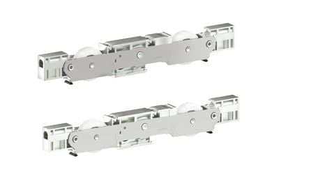 Code 118902 - Paire de galets supplémentaires 400 kg pour LUCE 5102