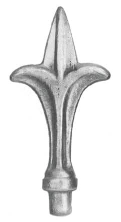 Code 120548 - Décor lys haut