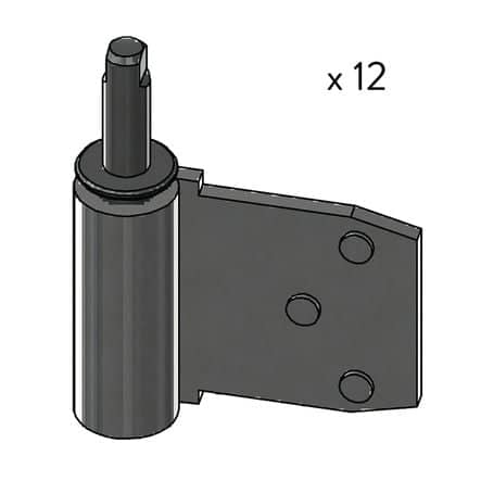 Code 121612 - Lame mâle à souder