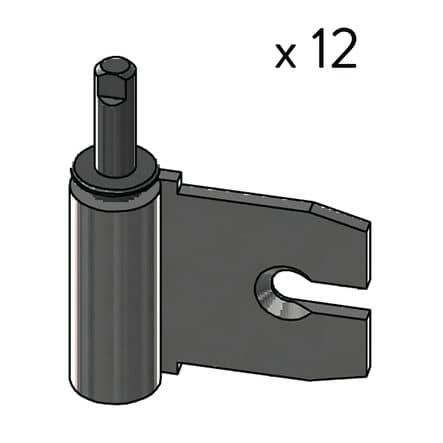 Code 121626 - Lame mâle à visser