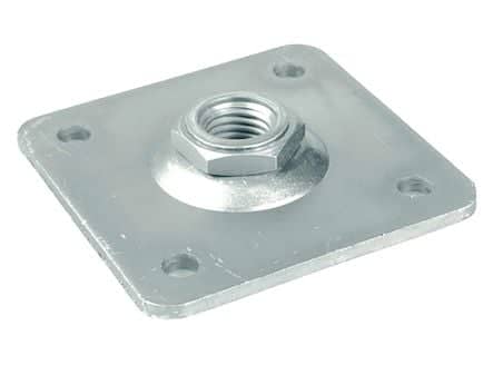 Code 121948 - Plaque à visser pour pivot réglable