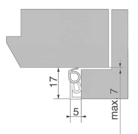 Code 122402 - Profilé en aluminium elro