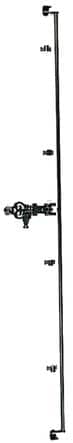 Code 123494 - Ronde tube rainure époxy noir