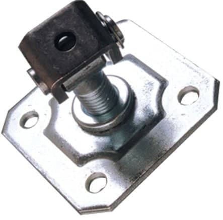 Code 125734 - Gond réglable sur platine à visser 162