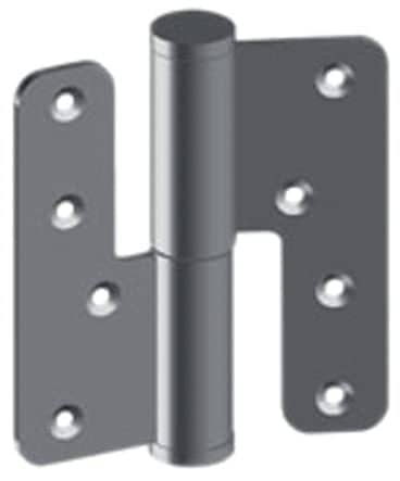 Code 132608 - Paumelle inox réglable