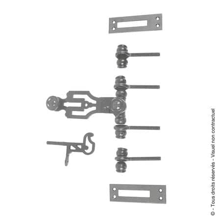 Code 133329 - Accessoires pour espagnolette de croisée réglable