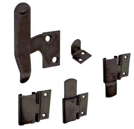 Code 136577 - Accessoires pour tringle d'espagnolette plate noire