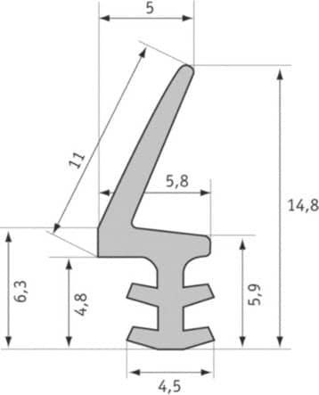 Code 137662 - Joint pose sur dormant DX 1305