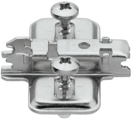 Code 217371 - Embase en croix réglage par excentrique et avec tourillon expando Ø 5 mm