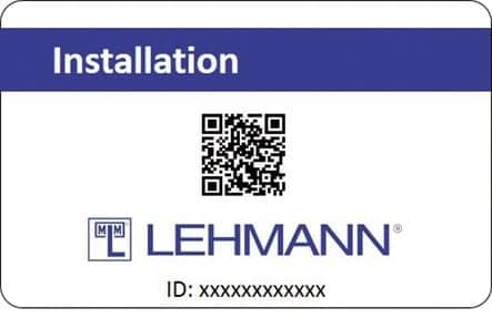 Code 228214 - Carte installation