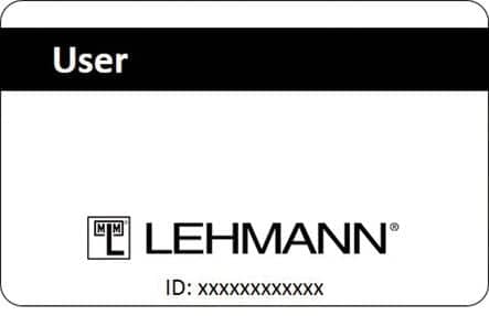 Code 228228 - Set de cartes de programmation de la serrure électronique Captura