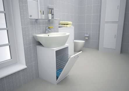 Code 235669 - Corbeille à linge basculante