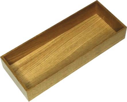 Code 241568 - Boîte rectangulaire bois pour tiroir