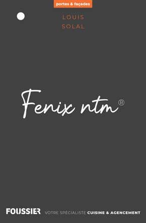 Code 247573 - Nuancier façade Fenix