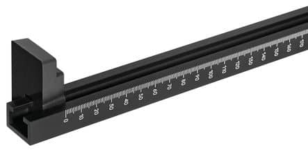 Code 249958 - Règle gabarit-barre 2 200 mm avec graduation