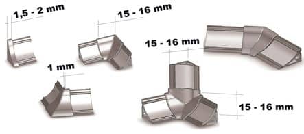 Code 251163 - Kit d'embout pour joint d'étanchéité