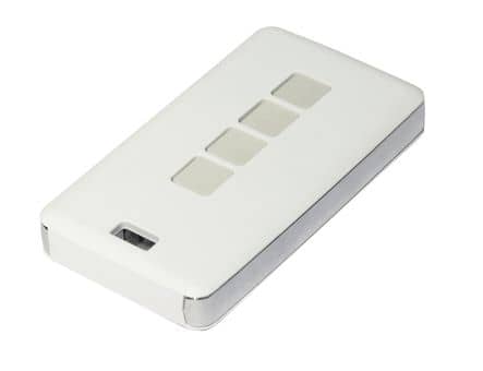 Code 253742 - Télécommande 4 touches pour modèle I3