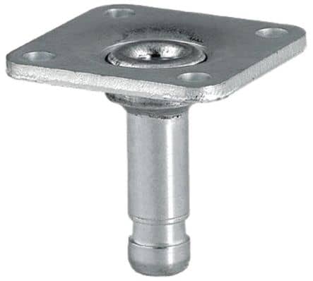 Code 254124 - Platine pour roulette d'ameublement