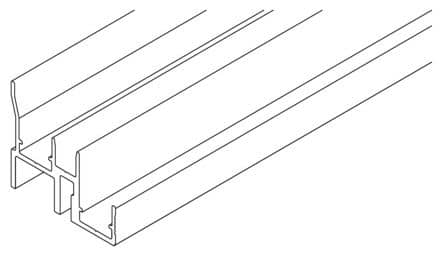 Code 254204 - Hawa Combino 50 H FS rail haut de guidage double