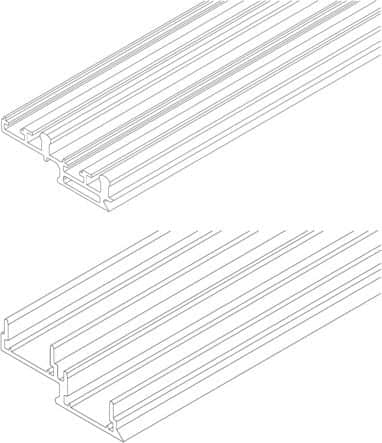 Code 254267 - Set de rails de roulement Hawa Combino 80 H FS ol