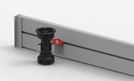 Code 254344 - Clip de plinthe avec aimant