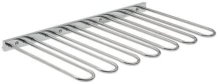 Code 255871 - Ratelier à verre sur méplat 7 épingles droites