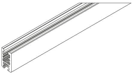 Code 256847 - Hawa Clipo 16 profil de fixation du verre