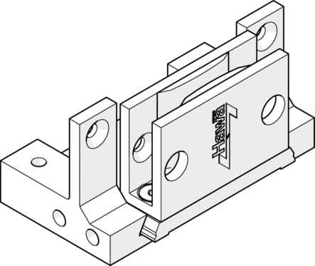 Code 257529 - Guide inférieur HAWA Frontslide 60 A