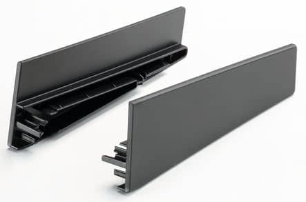Code 257704 - Cache extrémité tablette aluminium