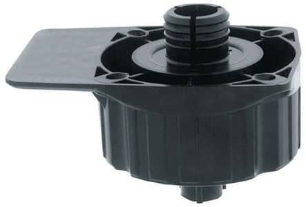 Code 257922 - Embase avec rebord ABS pour pied seul