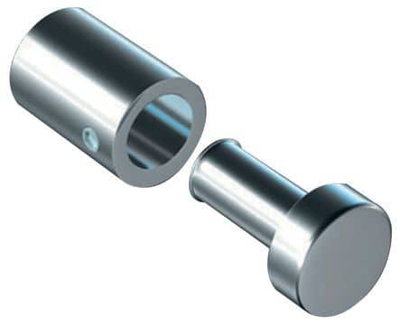 Code 258055 - Platine murale pour panneau percé