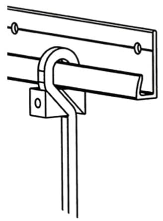 Code 259000 - Taquet anti-dégondage T30
