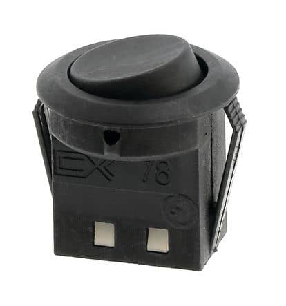 Code 296163 - Interrupteur à encastrer pour meuble