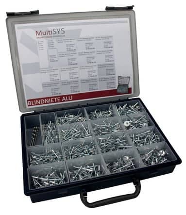 Code 303285 - Coffret rivets aveugles aluminium / acier