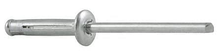 Code 303964 - Rivet étoile tout aluminium tête plate