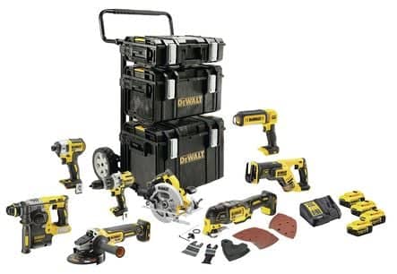 Code 350753 - Lot 8 outils 18 V