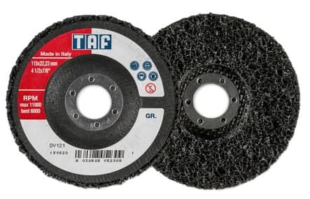 Code 355097 - Disque tissu non tissé Politaf dark DV 121-C