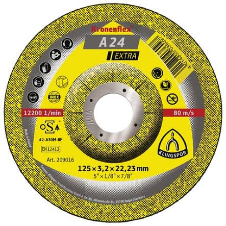 Code 355185 - Disque à tronçonner A24 EXTRA