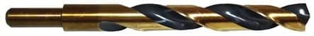 Code 355751 - Foret métal HSS taillé meulé queue réduite Ø 13 mm
