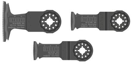 Code 356999 - Set de 6 lames de scie oscillante